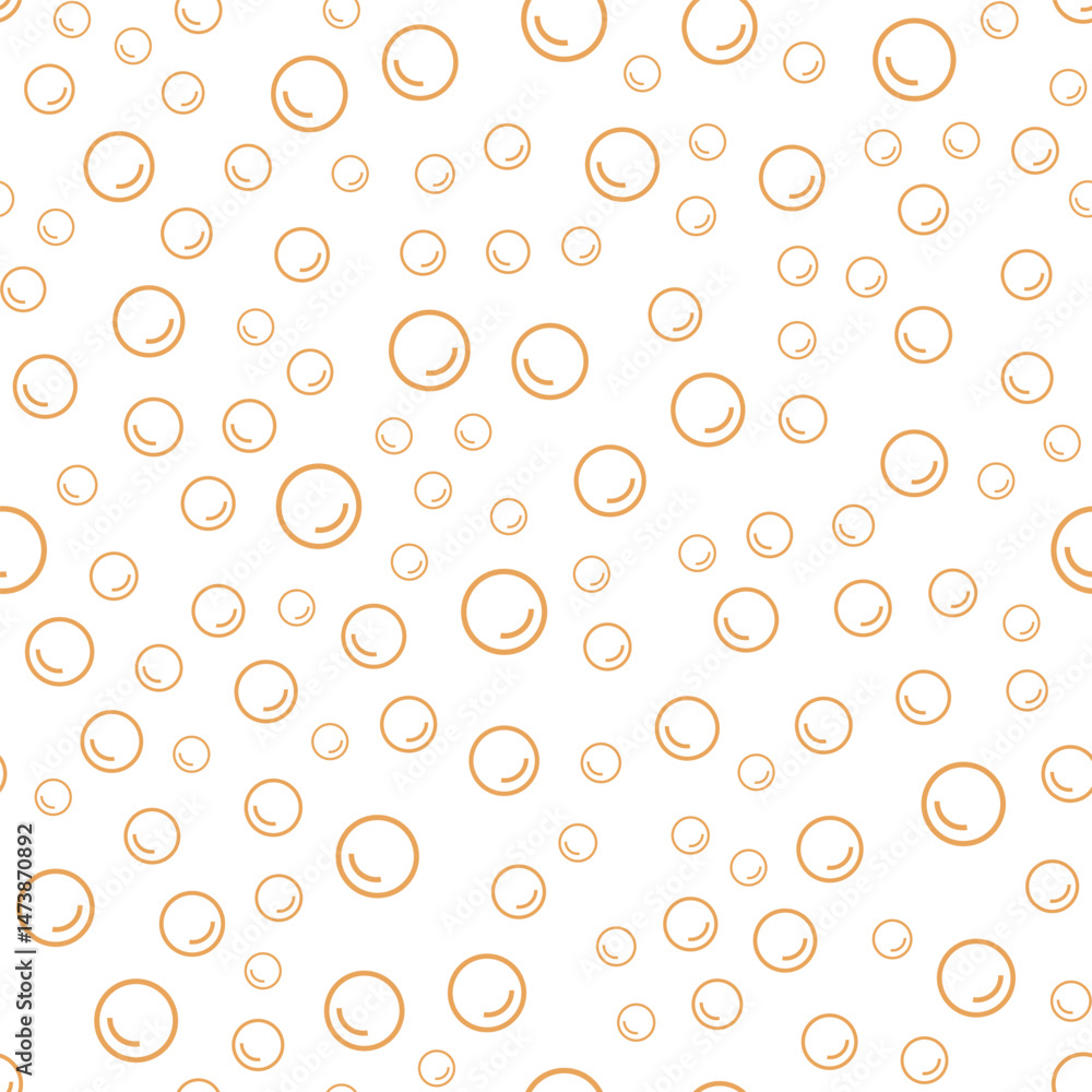 Aufkleber Abstract geometric pattern. A seamless vector background. White and golden ornament. Graphic modern pattern. Simple lattice graphic design
