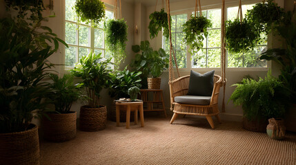 Indoor Plant Decor Ideas Creating Cozy Home Spaces Green Living Inspiration Botanical Accents Natural Home Design Serene Interior Ambiance Refreshing Room Elements
