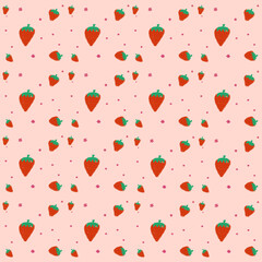 Cute & Adorable Strawberry Doddle Illustration 