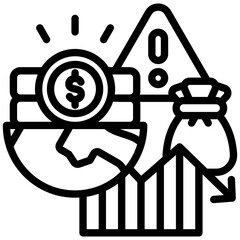 Economy Crisis icon