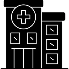 Hospital Icon Vector Element