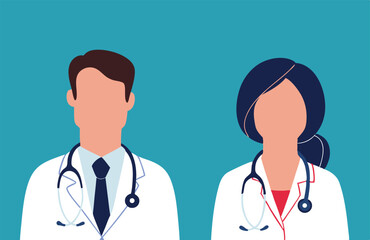 Fototapeta premium Doctor icon. Medical icons. Vector illustration