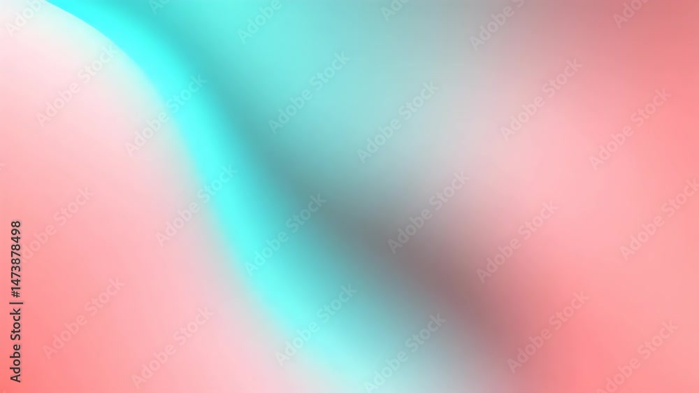 Poster Abstract Waving Gradient Animation Looping Background