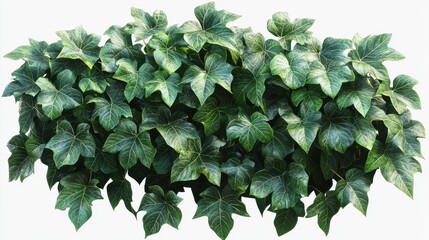 Fototapeta premium Lush Green Ivy Leaves Texture for Natural and Organic Backgrounds