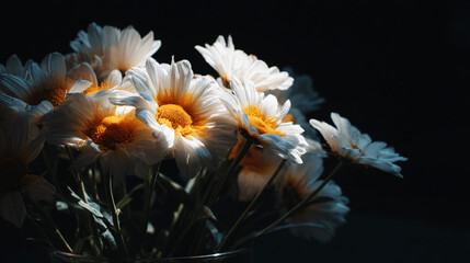 A bunch of livid flower with xanthous nitty gritty