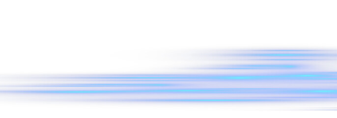 Cyan Glowing Neon Motion Lines and Light Blue Abstract Trails. Shine Effect with Starburst, Sunshine Beam, Glow Wave and Isolated Transparent Light Overlay for Futuristic or Tech Design