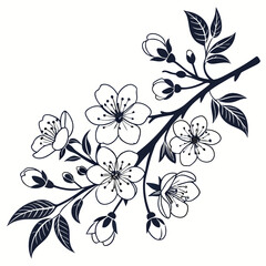 Fototapeta premium floral design element