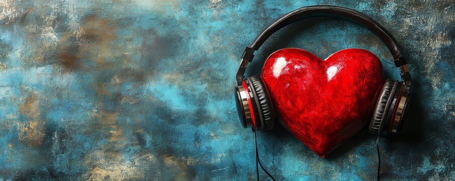 Headphones that embody the spirit of heart health, encouraging users to listen to their inner voice and prioritize cardiac wellness