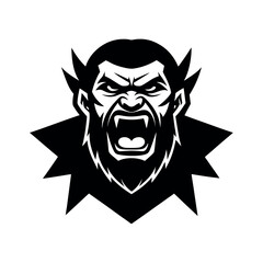 Angry Man Mascot Logo Vector Variation