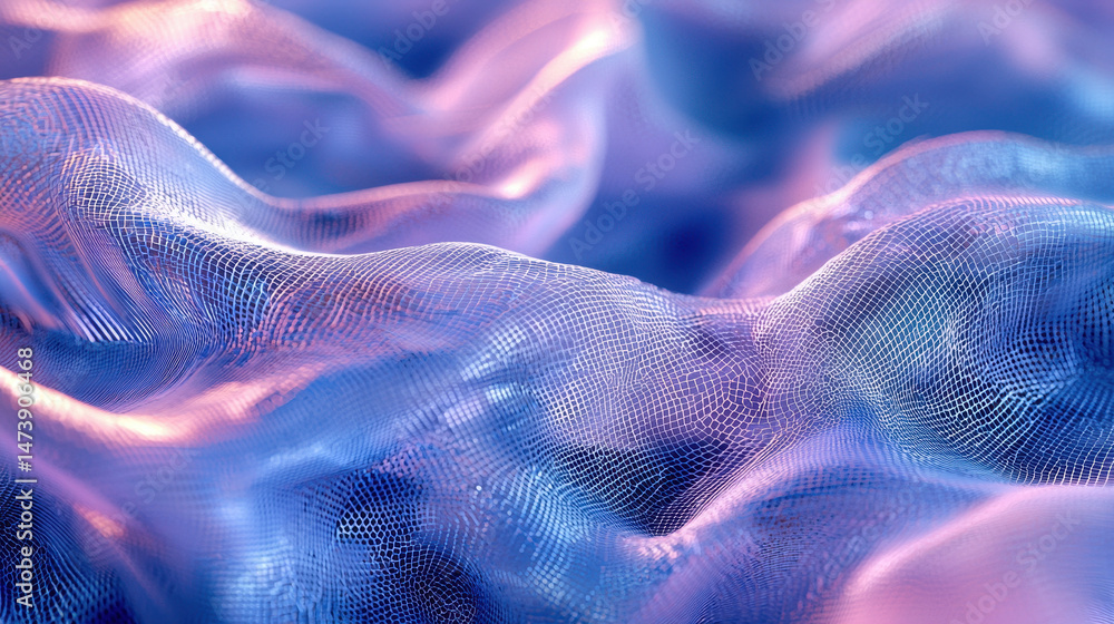 Poster a captivating 4k abstract design showcasing a realistic 3d background with intricate details and a m
