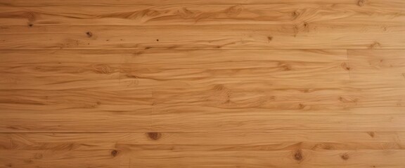 Fototapeta premium Smooth, polished wood surface; warm honey tones, fine grain, smooth texture, honey