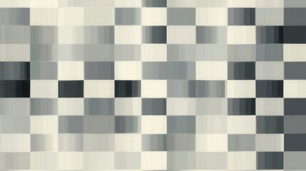 Fototapeta premium Abstract Gray and White Checkerboard Pattern
