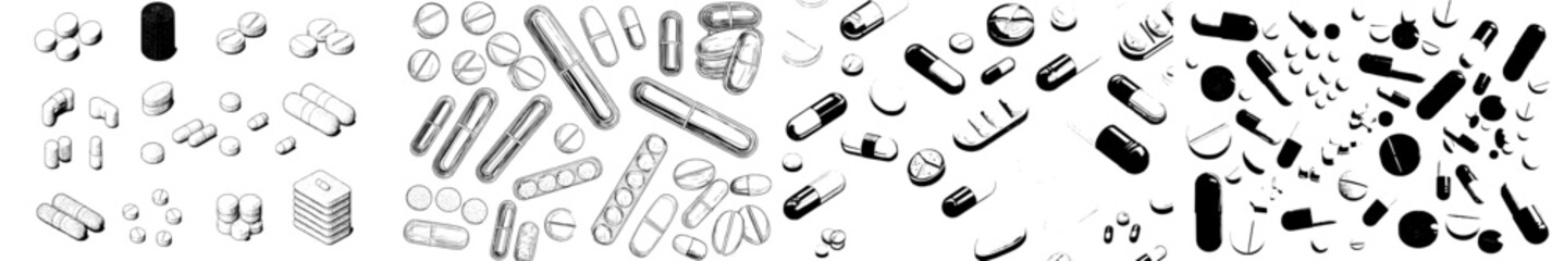 black and white background