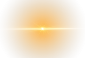 Golden Star Glow Effect — Luxurious Shine, Sunburst Rays, and Magical Light Beams for Christmas, LED Highlights, and Bright Interface or Holiday Illustrations