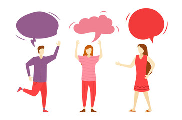 png character school network chat employee comment multilingual english cyberspace flat communication design woman word worldwide

