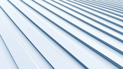 Fototapeta premium Geometric Patterns of Diagonal Seam Lines on Zinc-Coated Roofing, exploring intricate designs and textures in architectural elements, highlighting the interplay of light and shadow.