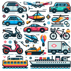 Travel Icons Collection