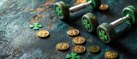 Lucky Charm Dumbbells for St. Patrick's Day