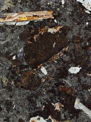 Fototapeta premium Abstract Texture of Severely Rusted Metal and Concrete