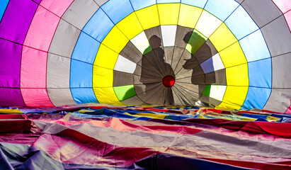typical hot air balloon