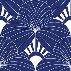 Art Deco, extravagant lifestyles of the Jazz Age, geometric and symmetrical patterns with bold...
