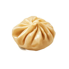 Savory Dumpling with Soy Sauce Delight [Transparent Background PNG].