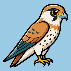 vector illustration of a bird