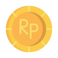 Indonesian Rupiah Coin Illustration