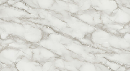 Obraz premium Luxury White Marble Seamless Texture Photorealistic Natural Stone Elegance