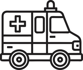 ambulance car vector illustration