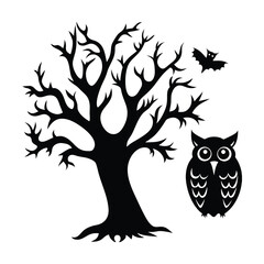 owl on tree