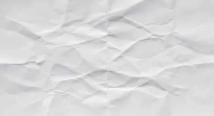 Fototapeta premium Wrinkled White Paper Background High Resolution Texture for Branding and Creative Use