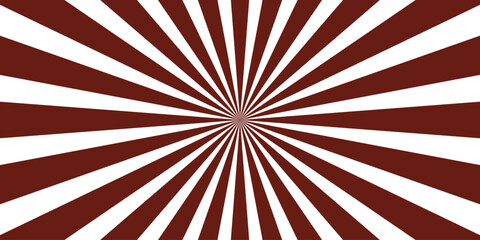 Fototapeta premium Sunburst or sun burst retro background Star burst abstract backdrop. Vector illustration