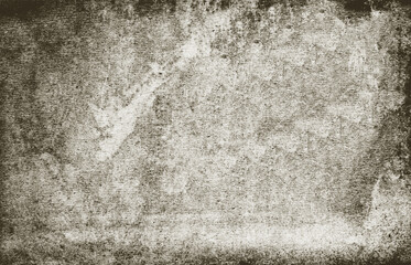 Fototapeta premium Grunge stained concrete wall creating dramatic textured background