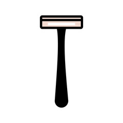 mustache trimmer icon on white background simple eps 10 .icon vector color aris