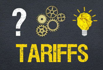 Obraz premium Tariffs 