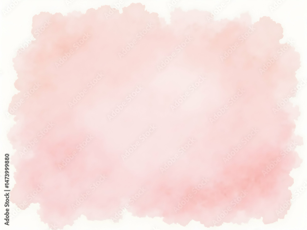 Poster soft pink watercolor wash with subtle texture, ideal for backgrounds, digital paper or adding a touc