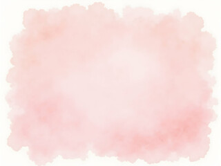 Obraz premium Soft pink watercolor wash with subtle texture, ideal for backgrounds, digital paper or adding a touch of color and elegance to your creative design projects