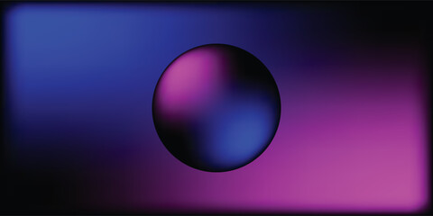 blue ball gradient design for banner, cover, and web