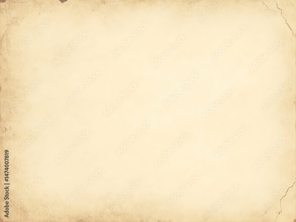 Poster subtle warmth, a light beige paper texture with distressed edges for vintage designs and elegant bac