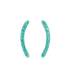 hand drawn bracket elements