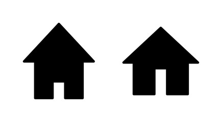 House icon vector. Home sign and symbol