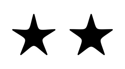 Star icon vector. rating sign and symbol. favourite star icon