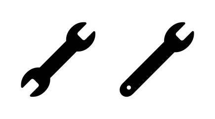 Wrench icon vector. repair icon. tools sign and symbol