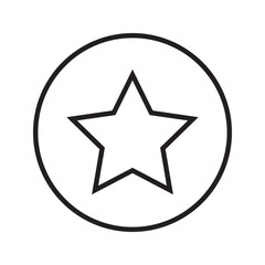 Stars icon collection. Different star shapes icon simple white background