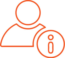 About icon for web and mobile. Adobe Illustrator Artwork.