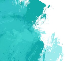 Fototapeta premium Blue design wallpaper illustration painting 