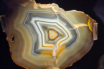 Large piece of agate rock