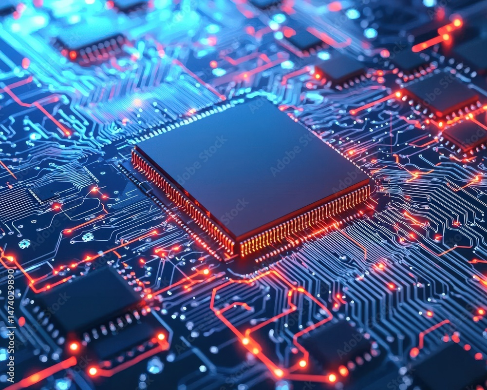 Aufkleber ai-driven disaster response technology, transition to microprocessors