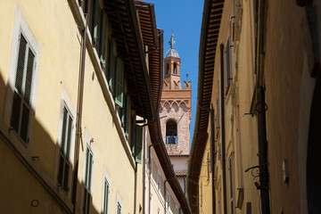 Historic Streets of Foligno, Umbria, Italy